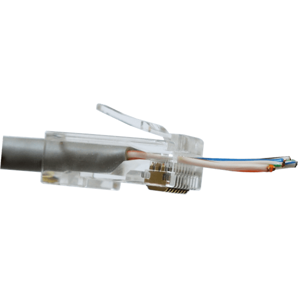 Коннектор Lanmaster LAN-EZ45-8P8C/U6-100 100шт