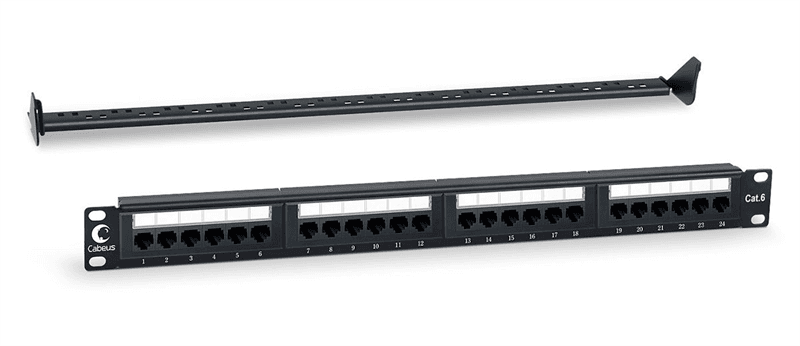 Патч-панель Cabeus PL-24-Cat.6-Dual
