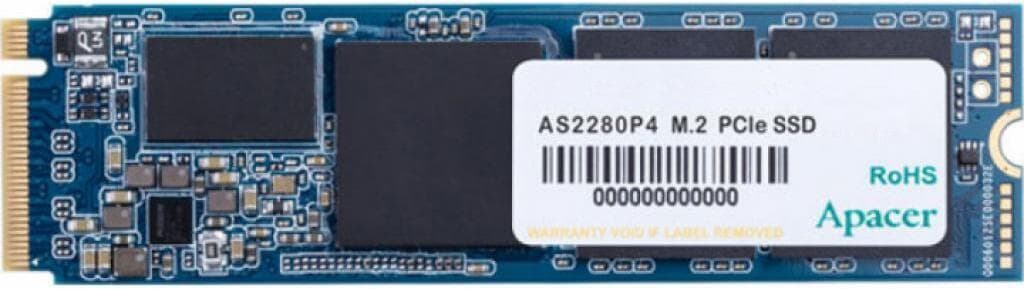 SSD диск Apacer AS2280P4 M.2 PCIe 256GB, Standard Single (AP256GAS2280P4-1)