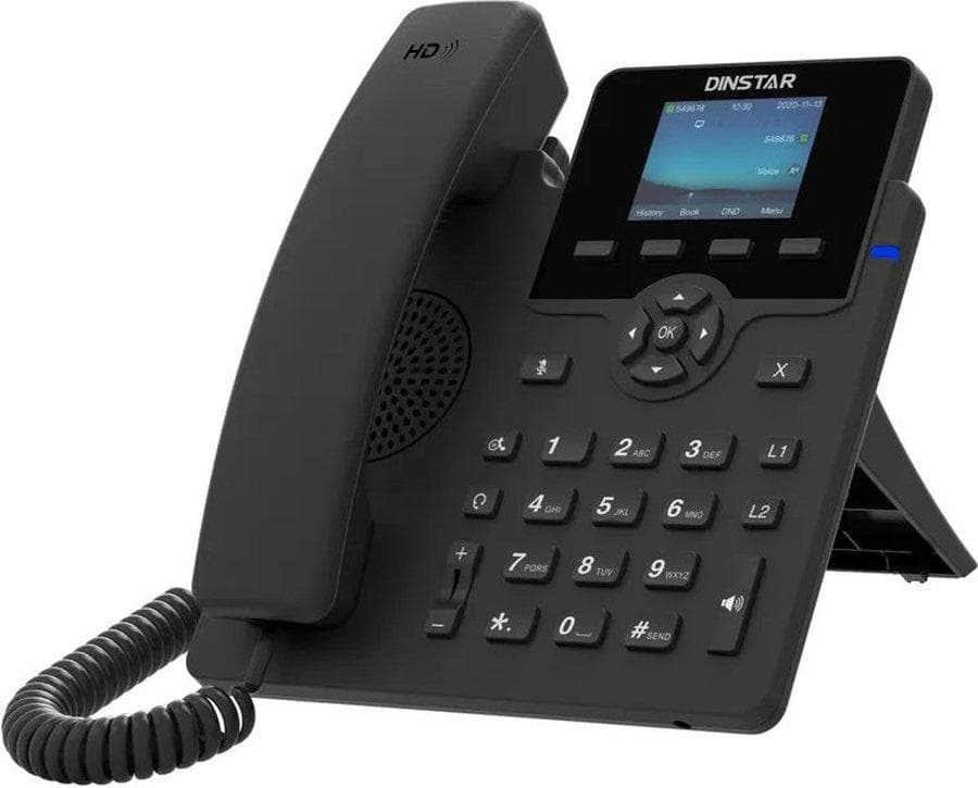 IP-телефон Dinstar C62UP черный