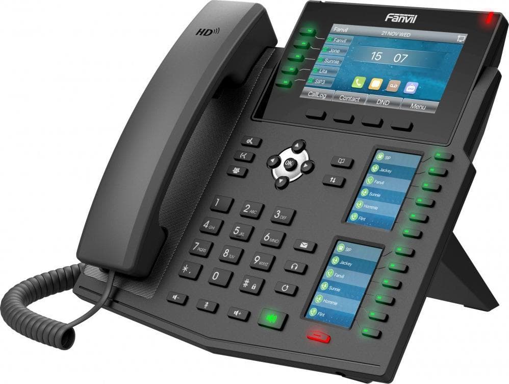 IP-телефон Fanvil X6U черный