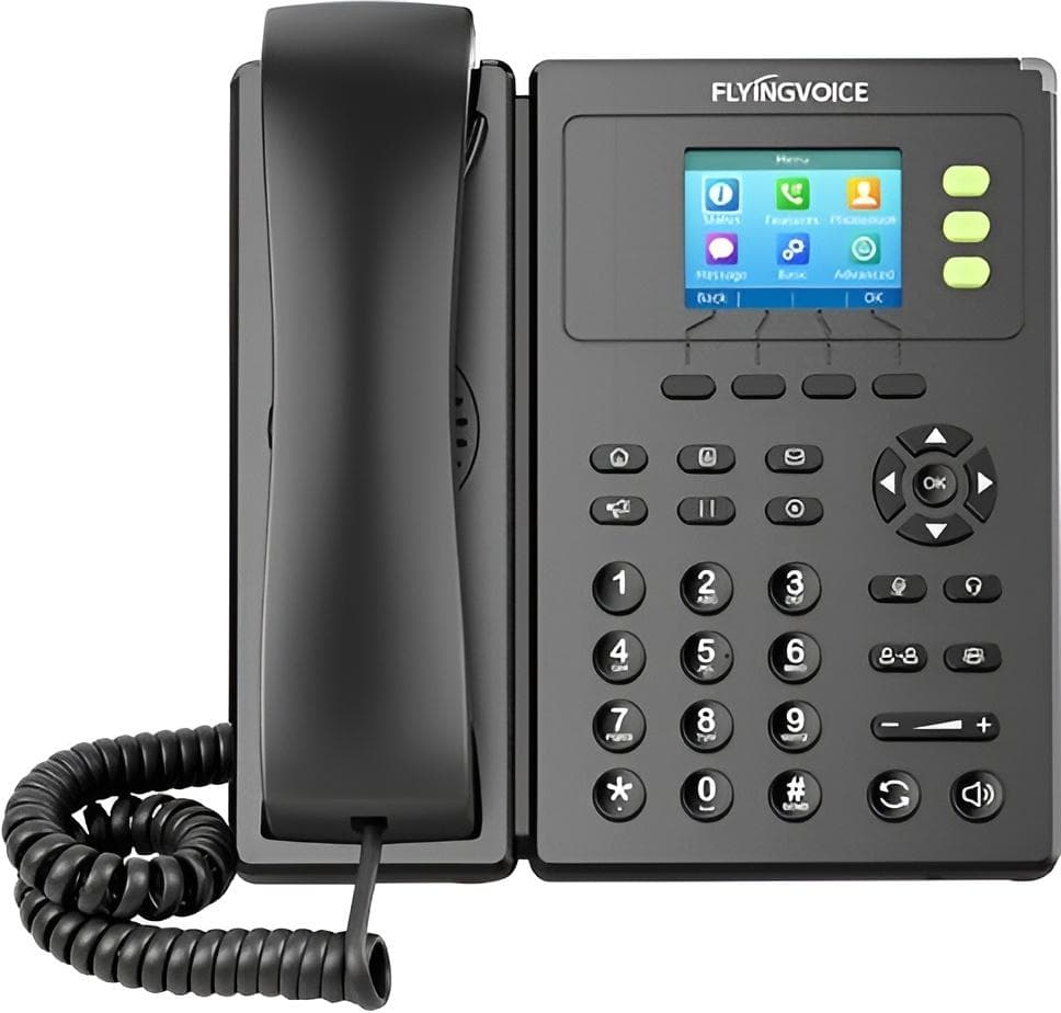 IP-телефон Flying Voice FIP11C черный