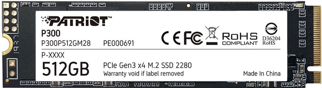 SSD диск Patriot P300P512GM28