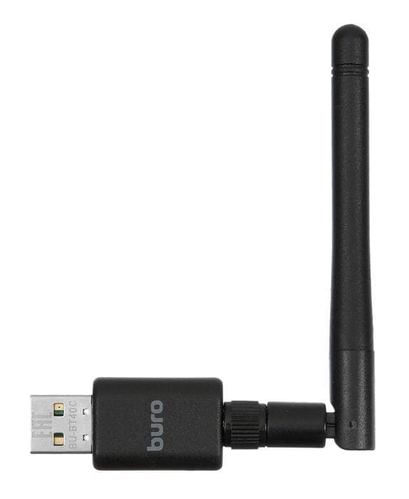 Bluetooth адаптер Buro BU-BT40С черный (BT40С)