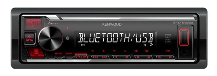 Автомагнитола Kenwood KMM-BT208