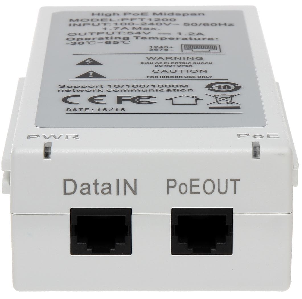 PoE-инжектор Dahua DH-PFT1200