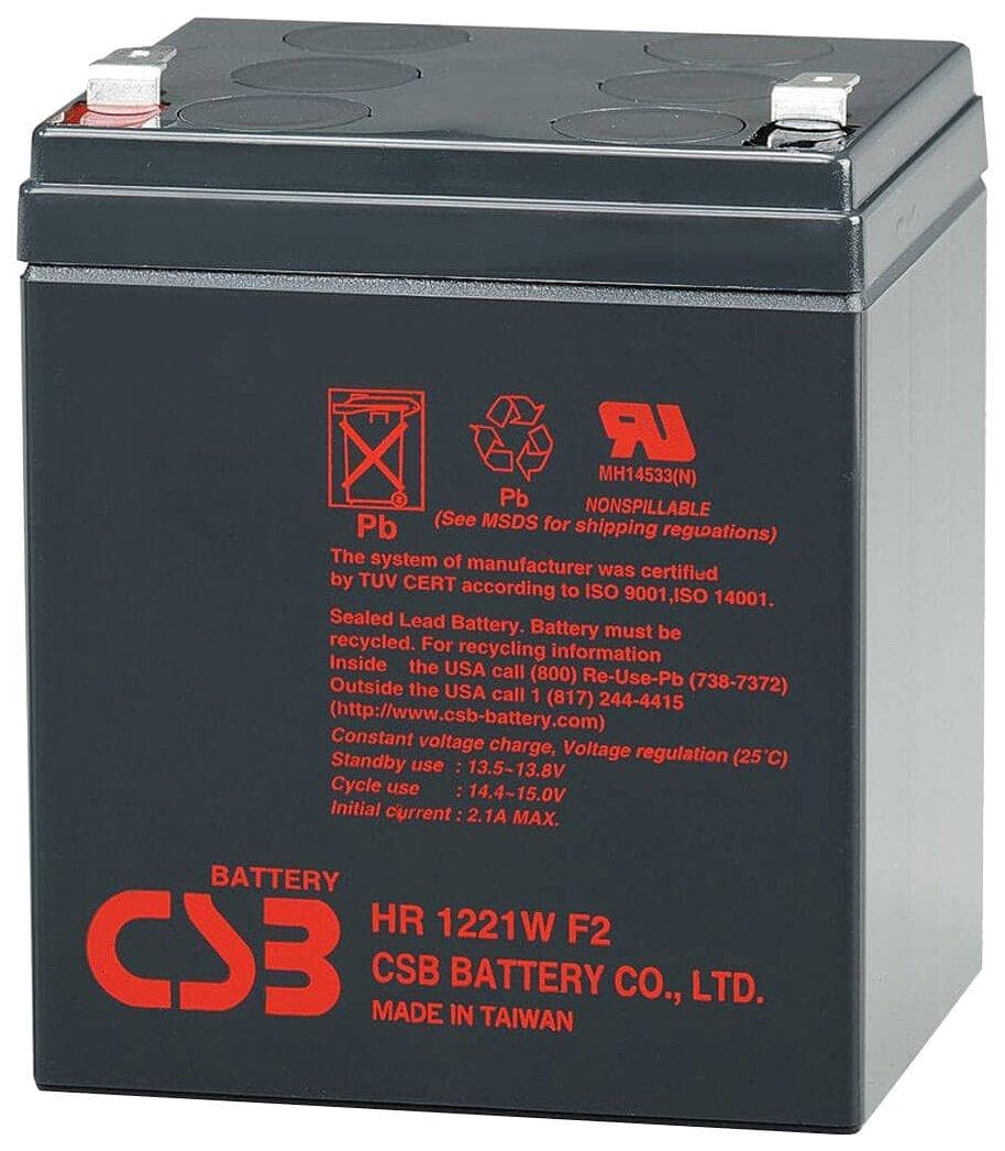 Аккумулятор для ИБП CSB HR 1221W F2 черный
