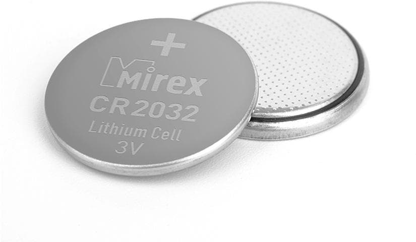 Батарейка Mirex CR2032 литиевая блистер 4 шт (23702-CR2032-E4)