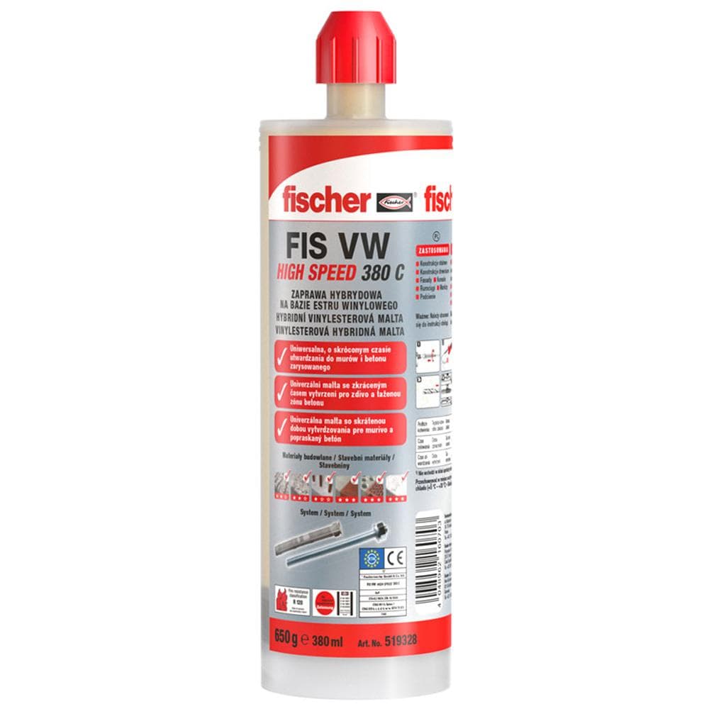 Анкер химический Fischer FIS VW 380С (519328)