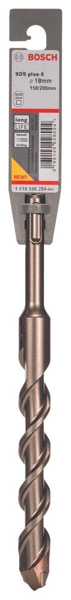 Бур Bosch SDS-plus 18х150х200мм SDS-plus-5 1618596204