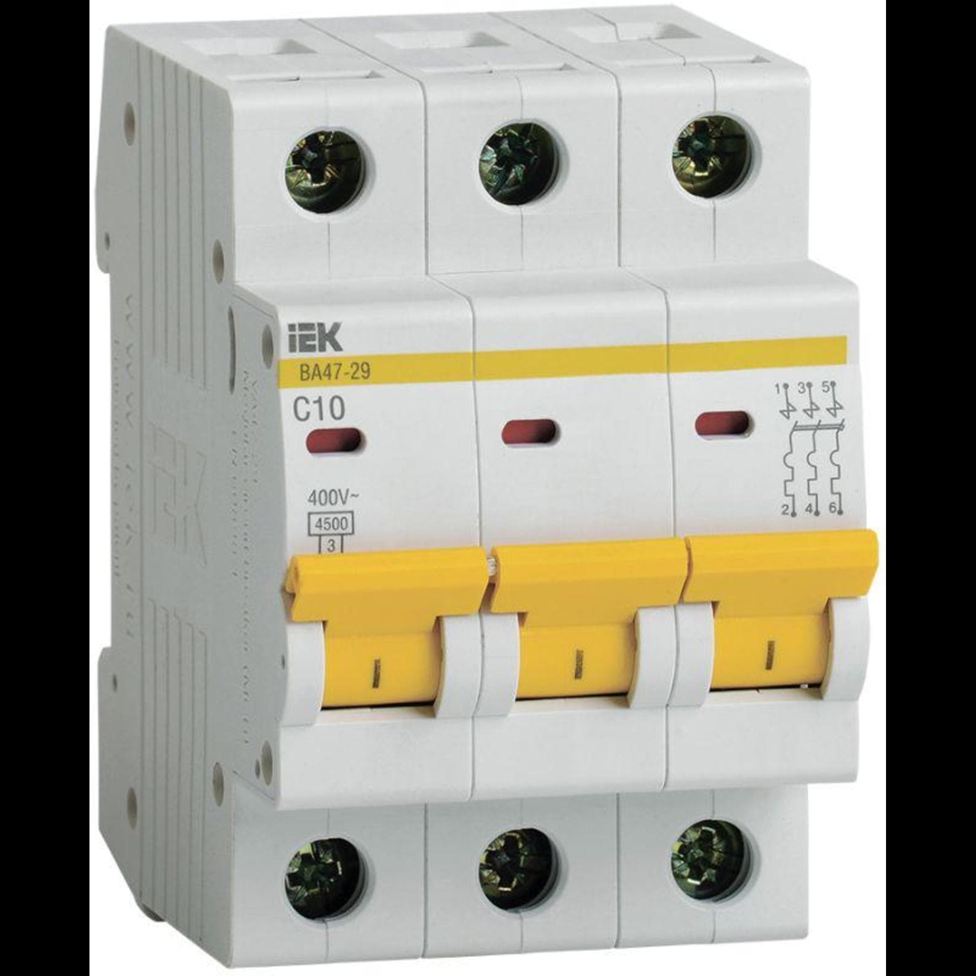 Выключатель нагрузки IEK MVA20-3-010-C белый