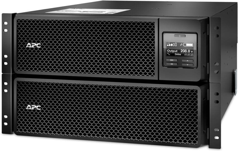 Источник бесперебойного питания APC Smart-UPS SRT 8000VA RM 230V (SRT8KRMXLI)