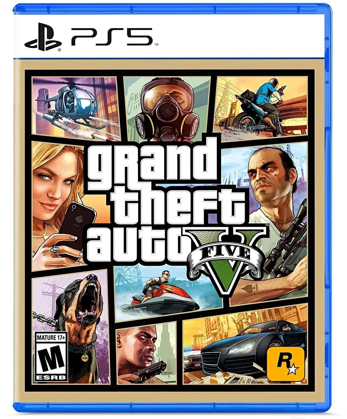 Игра для приставки Playstation 4 Take 2 Interactive Grand Theft Auto V. Premium Edition EU Pack RU Subtitles (5026555424271)