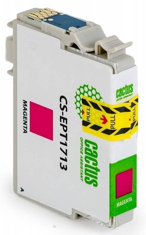 Картридж Cactus 17XL пурпурный (CS-EPT1713)