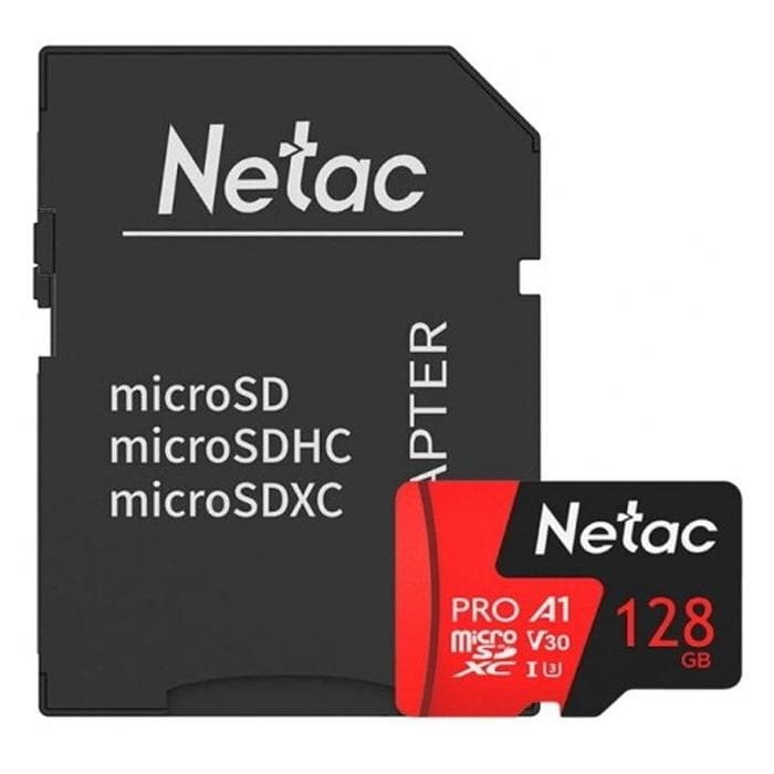 Карта памяти Netac P500 Extreme Pro 128GB (NT02P500PRO-128G-R)
