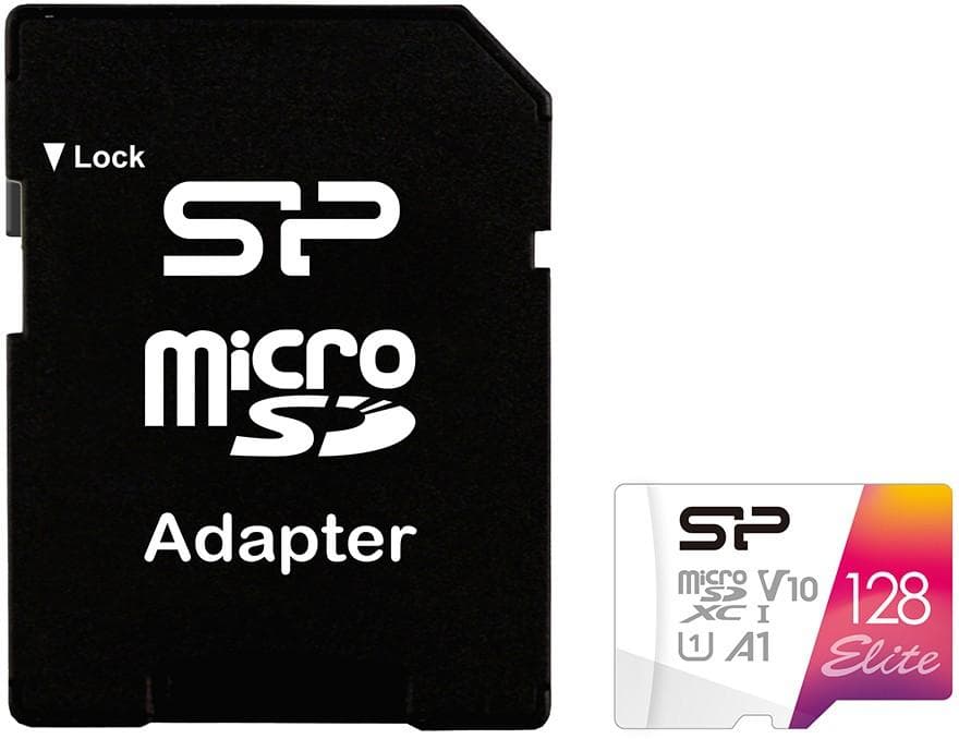 Карта памяти Silicon-Power microSDXC 128Gb Class10 (SP128GBSTXBV1V20SP)