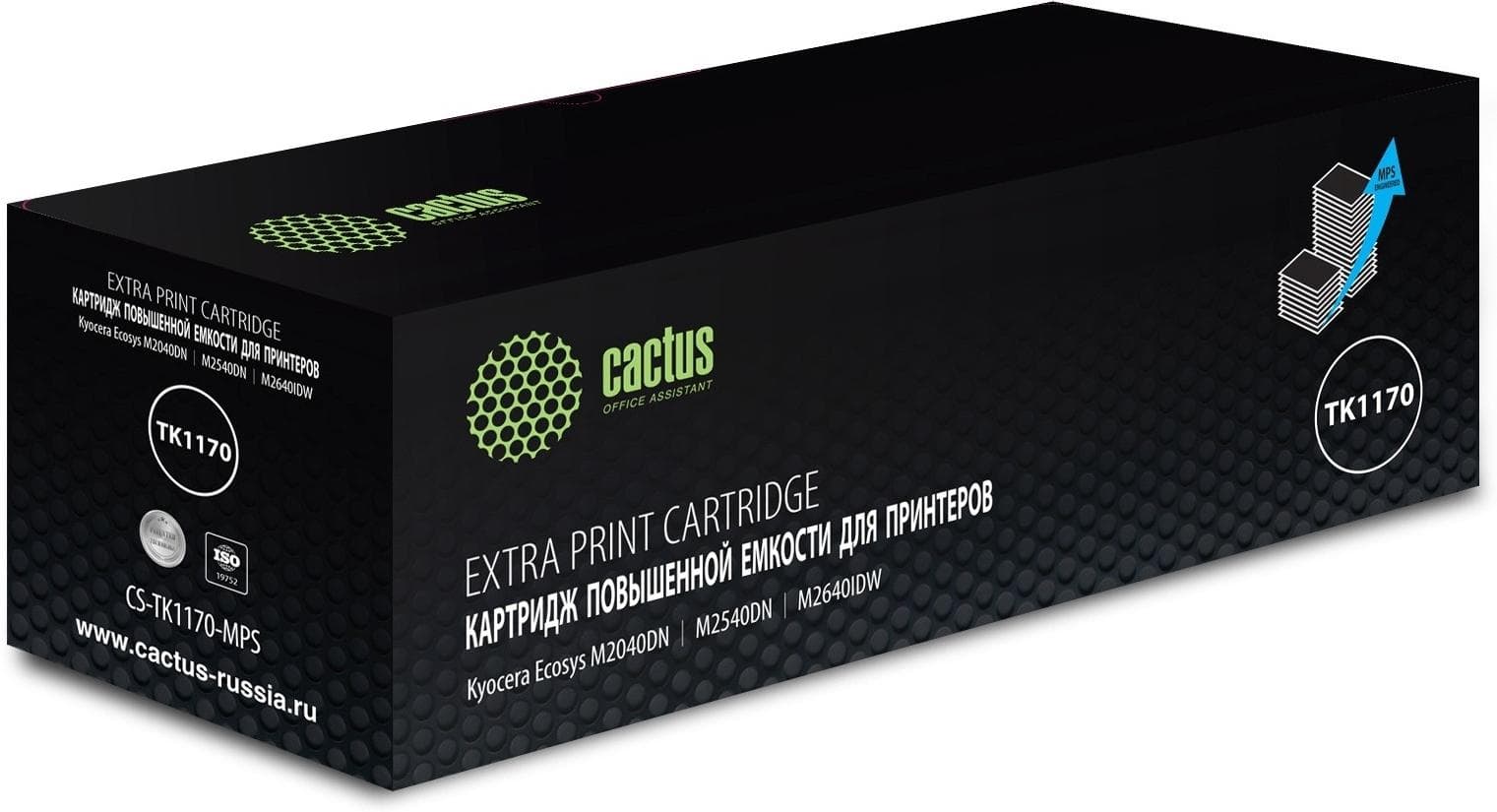 Картридж Cactus TK-1170X черный (CS-TK1170-MPS)