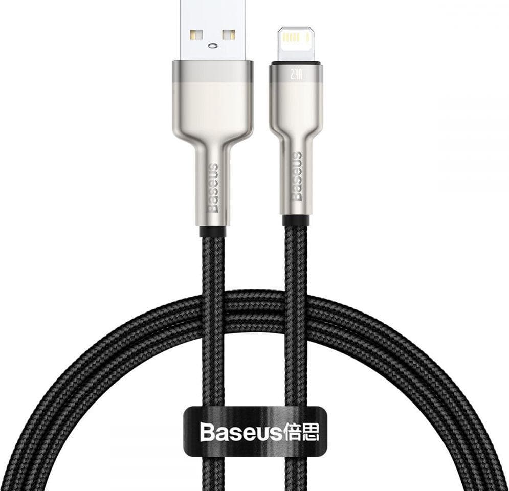 Кабель Baseus Cafule 0.25m Black (CALJK-01)