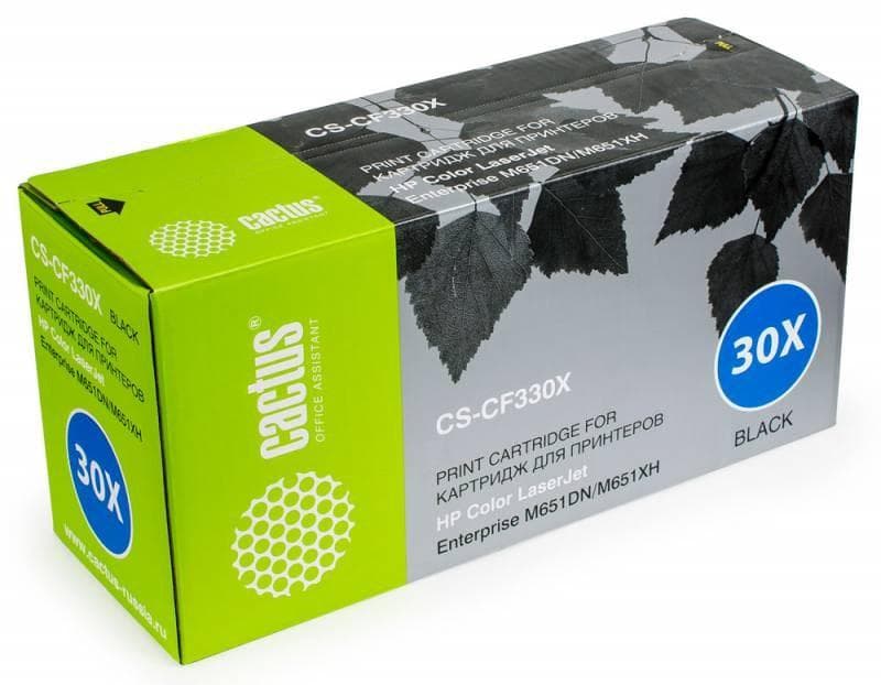 Картридж Cactus CS-CF330X черный (CF330X)