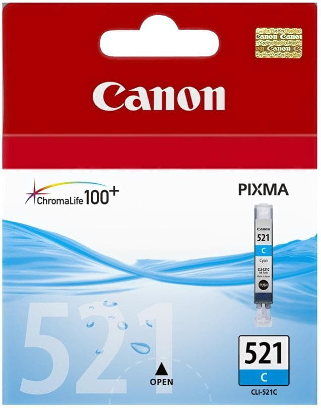Картридж Canon CLI-521 голубой (2934B004)