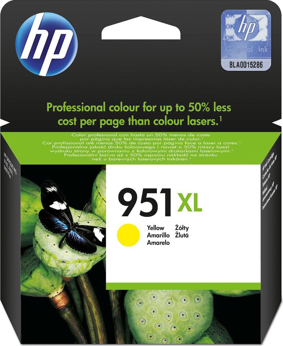 Картридж HP 951XL желтый (CN048AE)