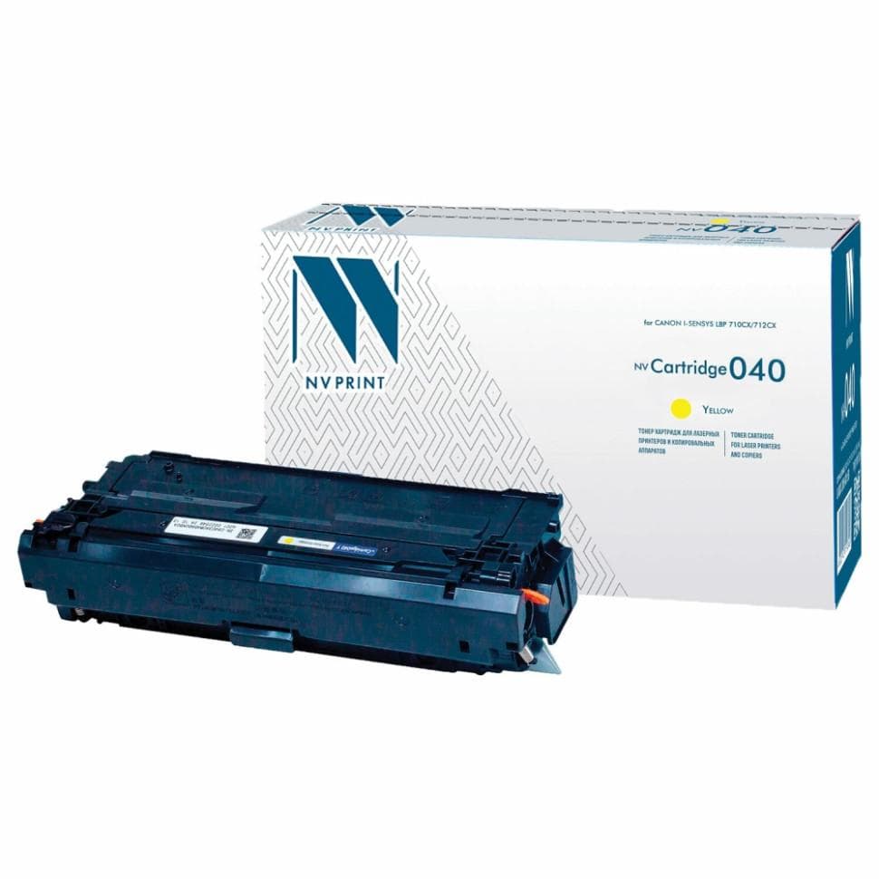 Картридж NV-Print 040 Yellow (NV-040Y)