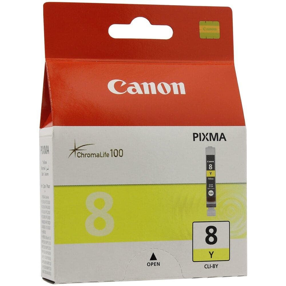 Картридж Canon CLI-8Y желтый (0623B024)