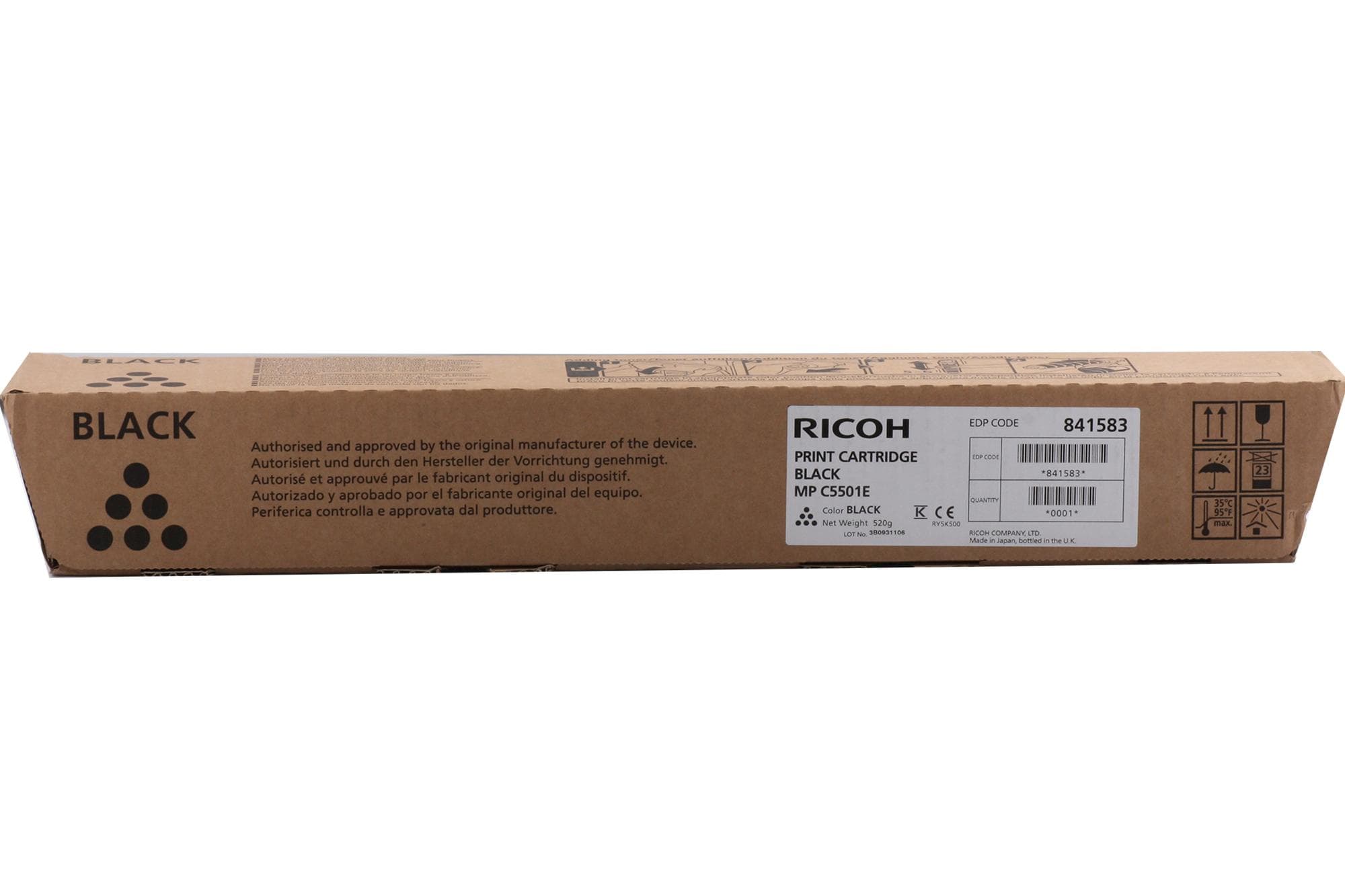 Картридж Ricoh MP C6003 Black (841853)