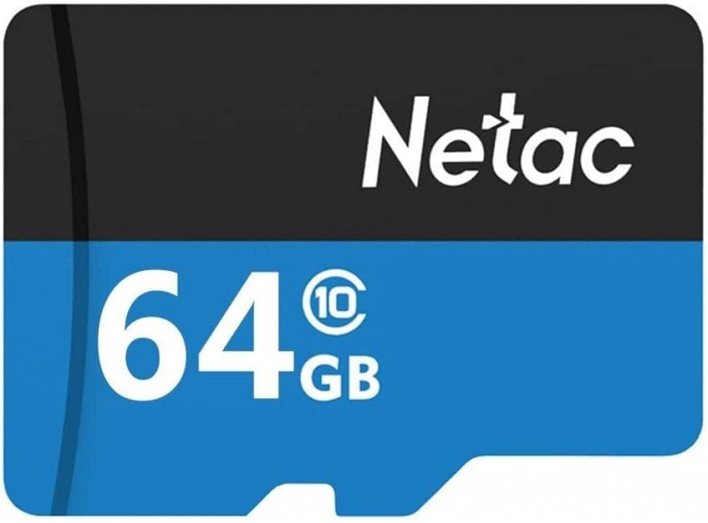 Карта памяти Netac microSDHC 64GB P500 (NT02P500STN-064G-S)