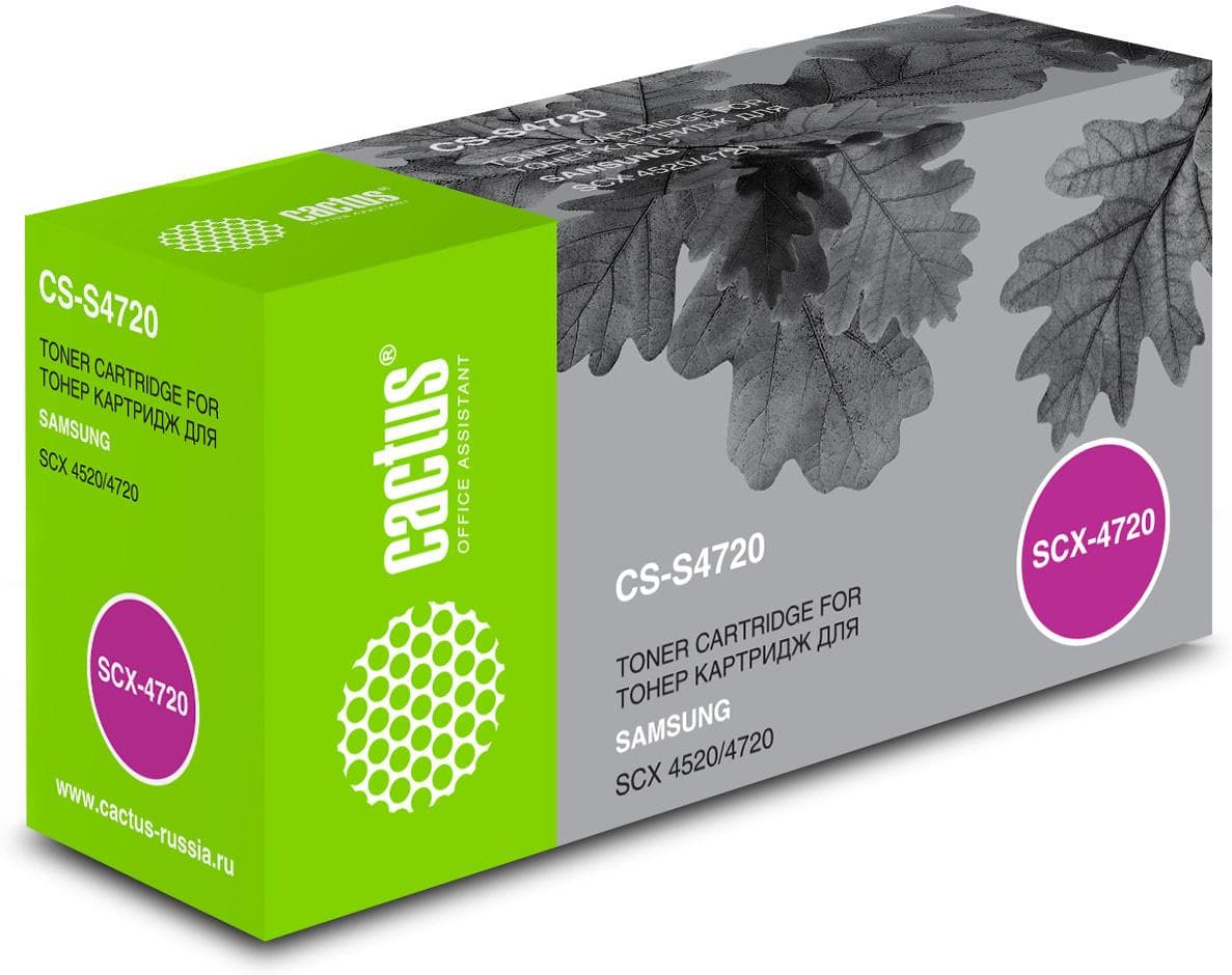 Картридж Cactus SCX-4720D3 черный (CS-S4720)