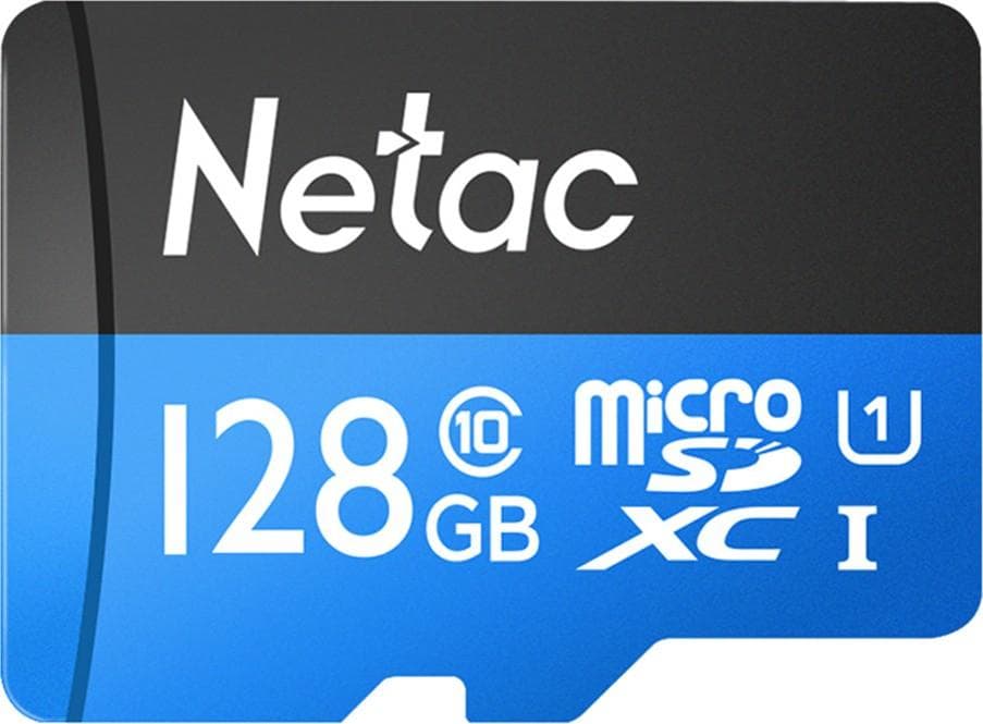 Карта памяти Netac P500 Standard MicroSDXC 128GB (NT02P500STN-128G-S)
