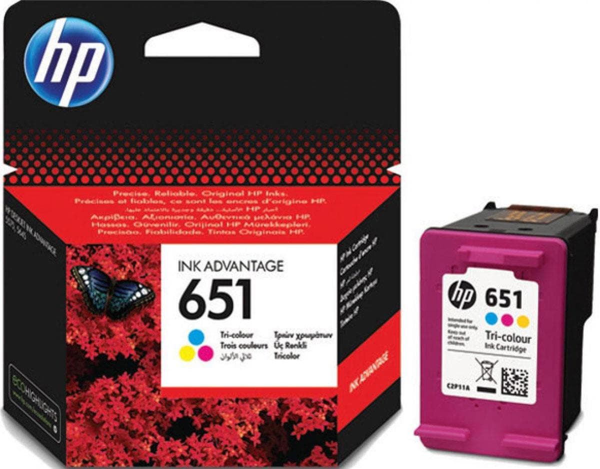 Картридж HP 651 многоцветный (C2P11AE)