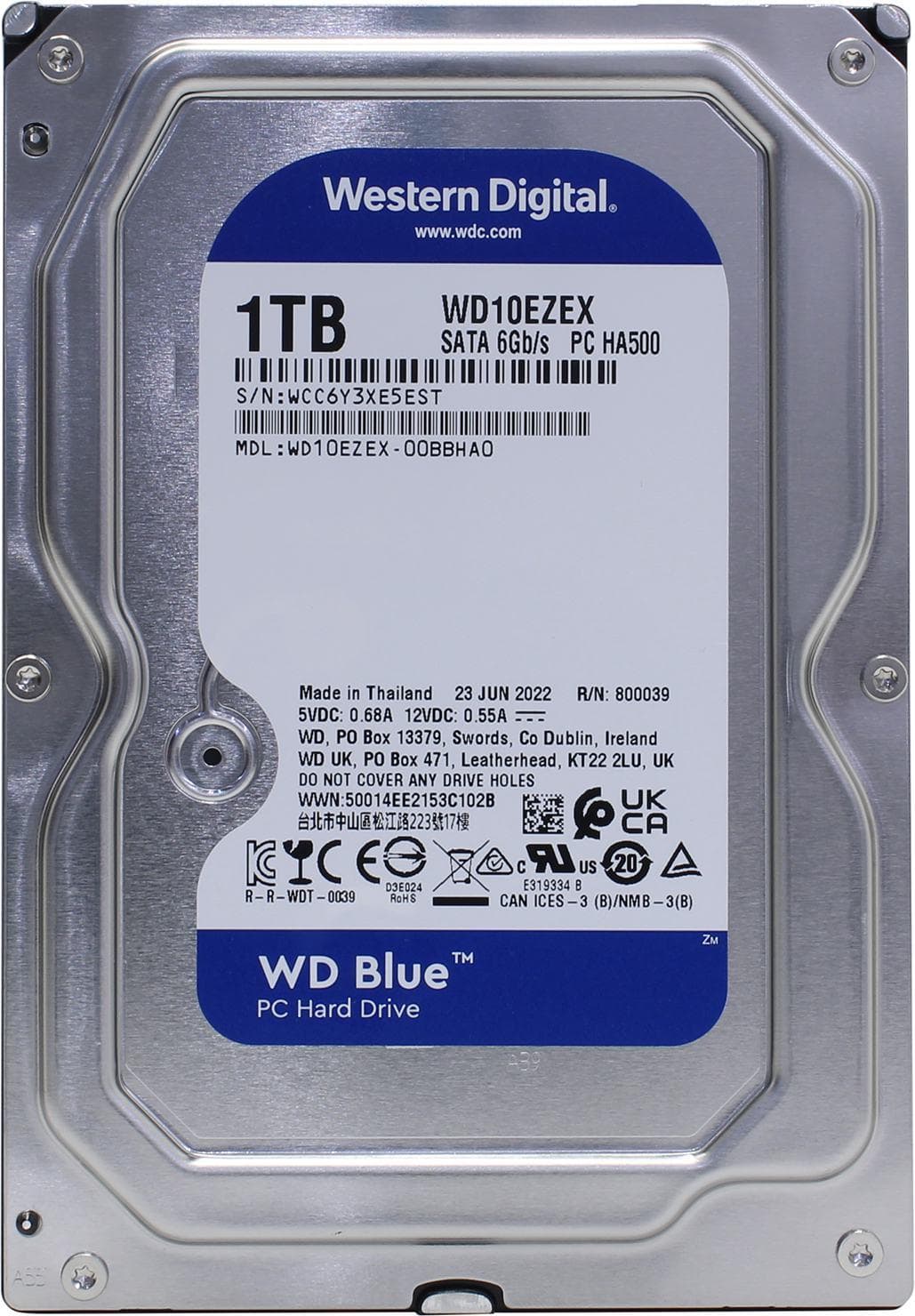 Жесткий диск WD 1TB WD10EZEX