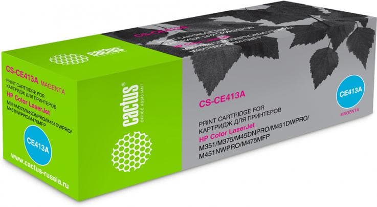Картридж Cactus CS-CE413A Magenta
