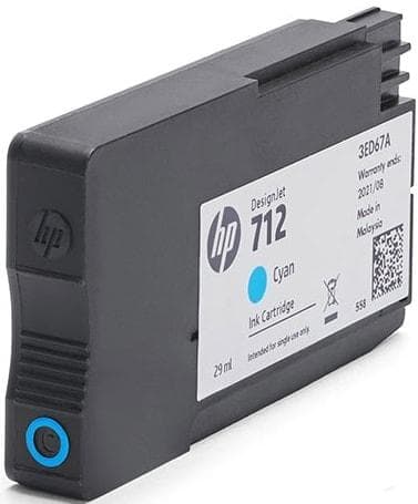 Картридж HP 712 голубой (3ED67A)