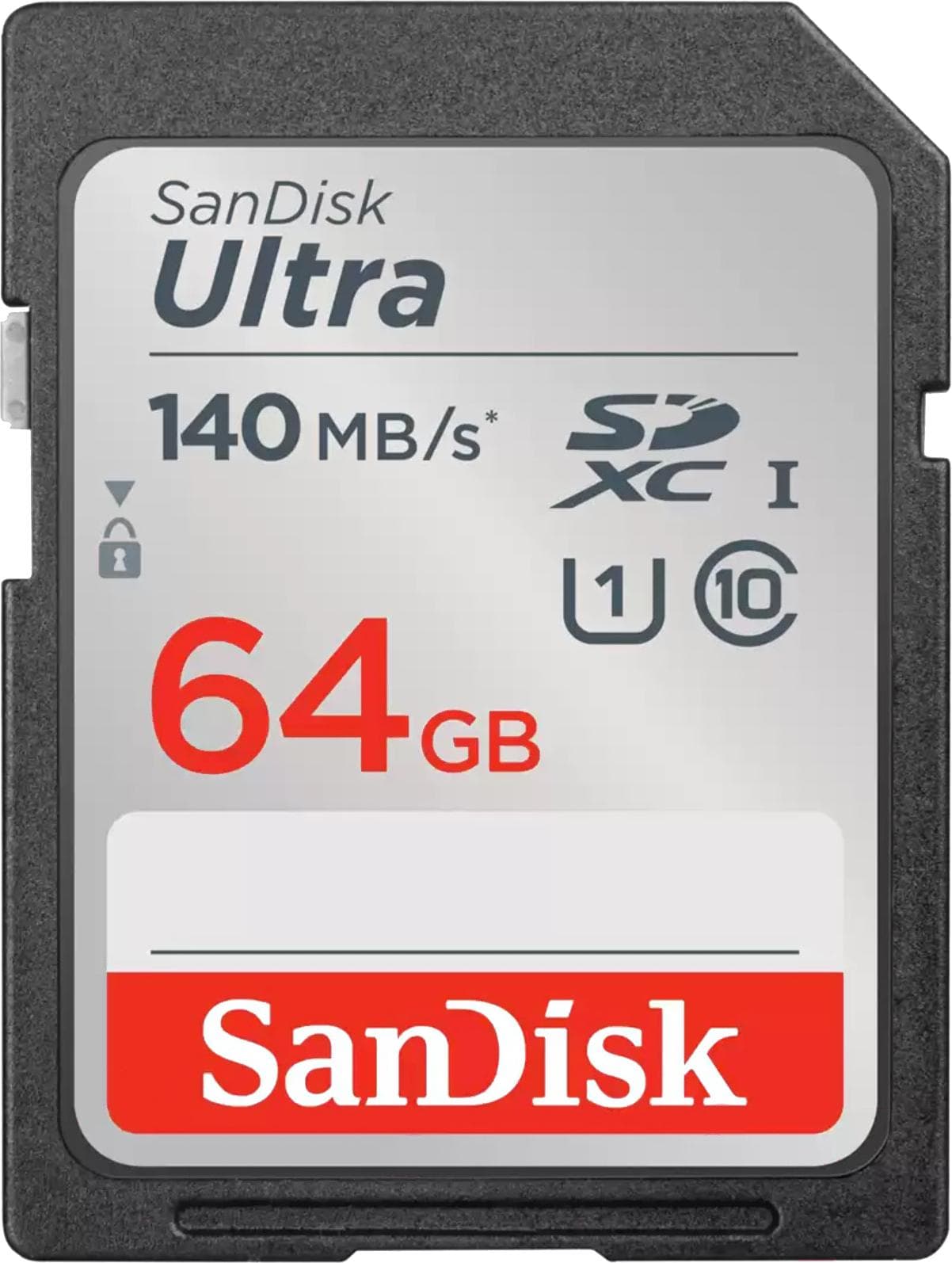 Карта памяти SanDisk Ultra SDHC/SDXC 64GB (SDSDUNB-064G-GN6IN)