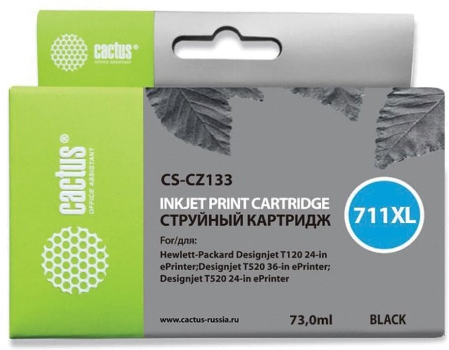 Картридж Cactus CS-CZ133 черный