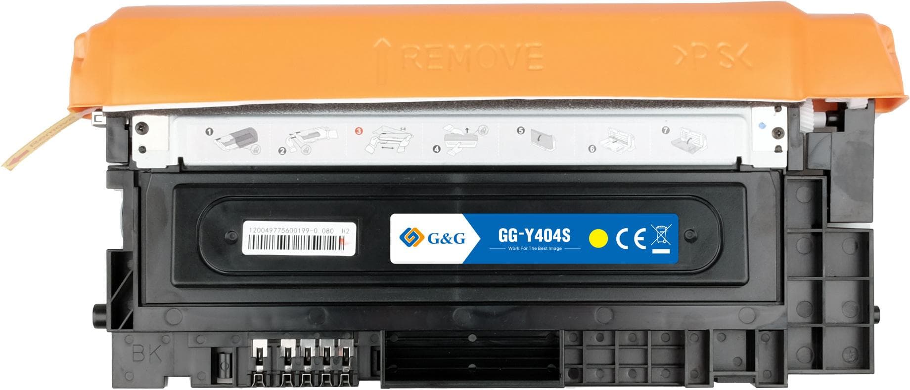 Картридж G&G GG-Y404S желтый