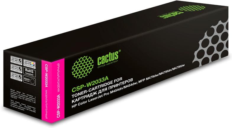 Картридж Cactus CSP-W2033A пурпурный (415A)