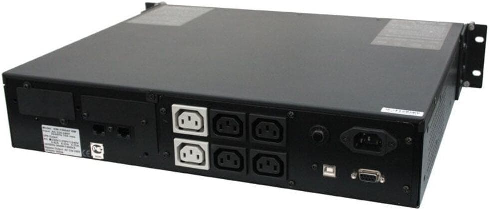 Источник бесперебойного питания Powercom King Pro RM LCD RM (KIN-1200AP)