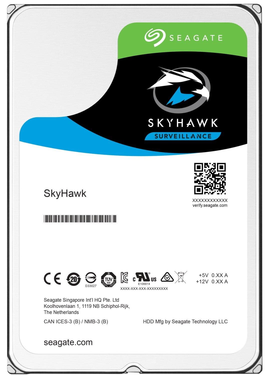 Жесткий диск Seagate Skyhawk 4TB (ST4000VX013)