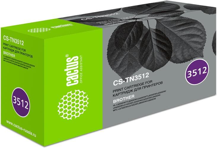 Картридж Cactus TN-3512 черный (CS-TN3512)