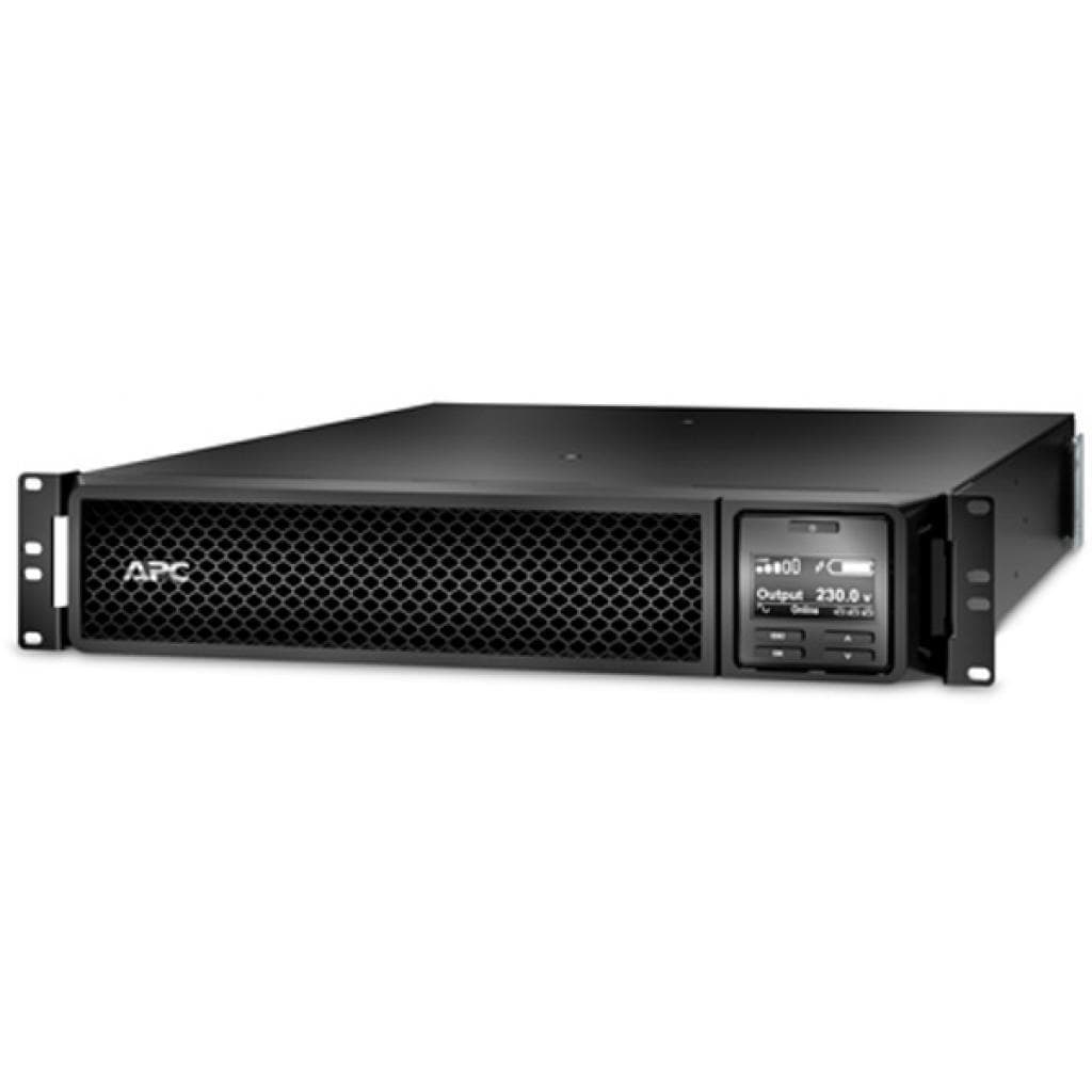 Источник бесперебойного питания APC Smart-UPS SRT 1980Вт 2200ВА черный (SRT2200RMXLI)