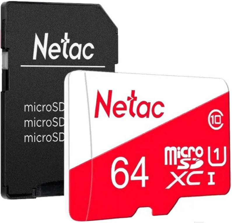 Карта памяти Netac P500 Eco 64GB(NT02P500ECO-064G-R)