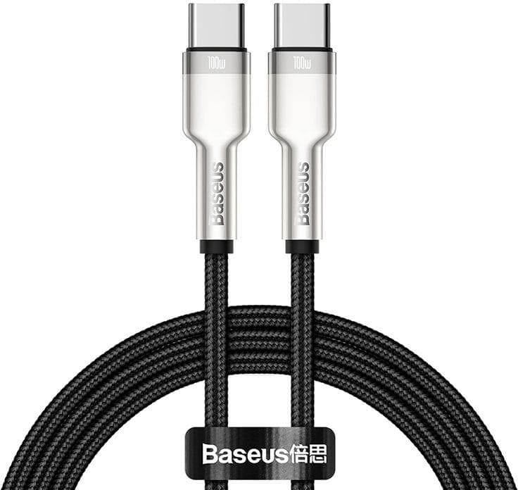 Кабель Baseus Cafule 1m Black (CATJK-C01)