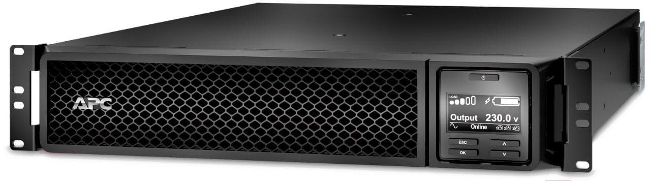 Источник бесперебойного питания APC Smart-UPS SRT 1000Вт 1000ВА черный (SRT1000RMXLI)