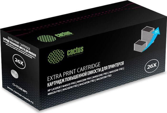 Картридж Cactus CS-CF226X-MPS Black