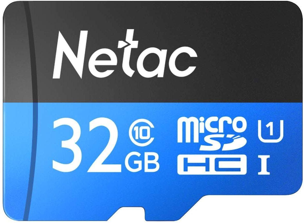 Карта памяти Netac P500 Standard 32GB + адаптер (NT02P500STN-032G-R)