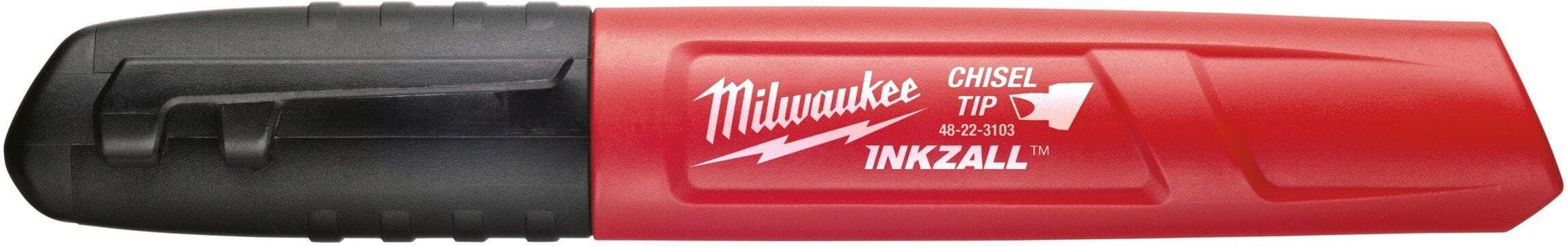 Маркер строительный Milwaukee Inkzall черный (48223103)