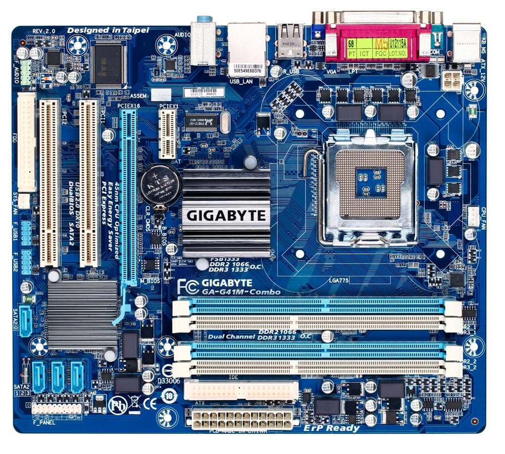 Материнская плата GigaByte GA-G41M-COMBO-GQ